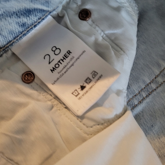 Mother Jeans Tomcat Ankle Fray Saved by the Bell 28 - Picture 4 of 6